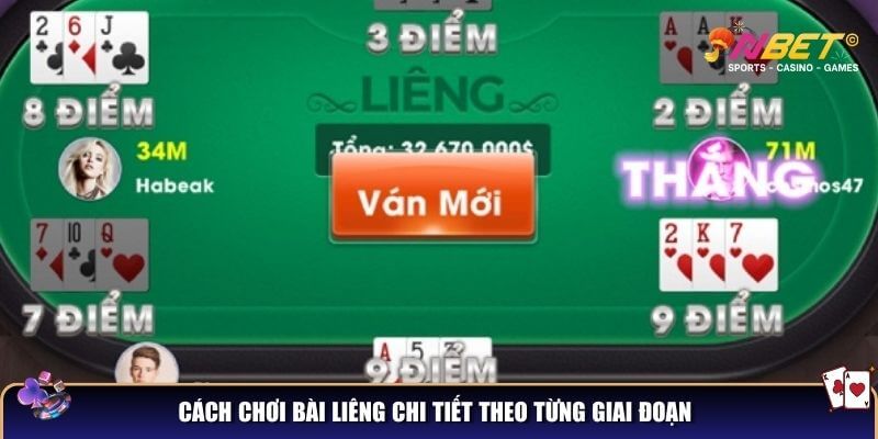 Cách chơi bài liêng chuẩn không cần chỉnh cho người mới 3 Cách chơi bài liêng chi tiết theo từng giai đoạn