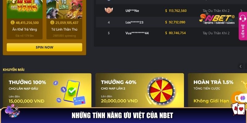 Giới thiệu NBET – Sân chơi cược thể thao hấp dẫn 2025 2 Những tính năng cược ưu việt của NBET
