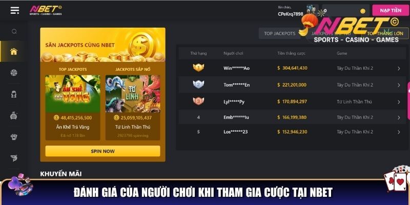 NBET - Nhà Cái Uy Tín Hàng Đầu Châu Á, Khuyến Mãi Ngập Tràn 14 Đánh giá của người chơi khi tham gia cược tại NBET